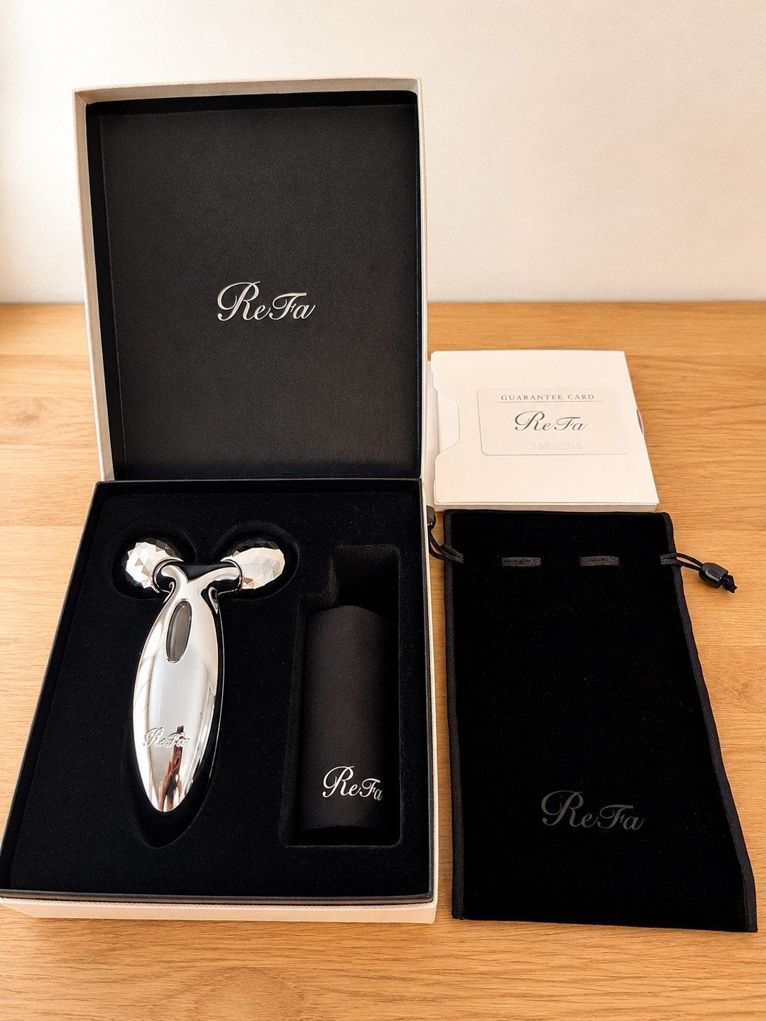 Japanse ReFa CARAT Facial Roller, Ophalen of Verzenden, Nieuw, Gehele gezicht