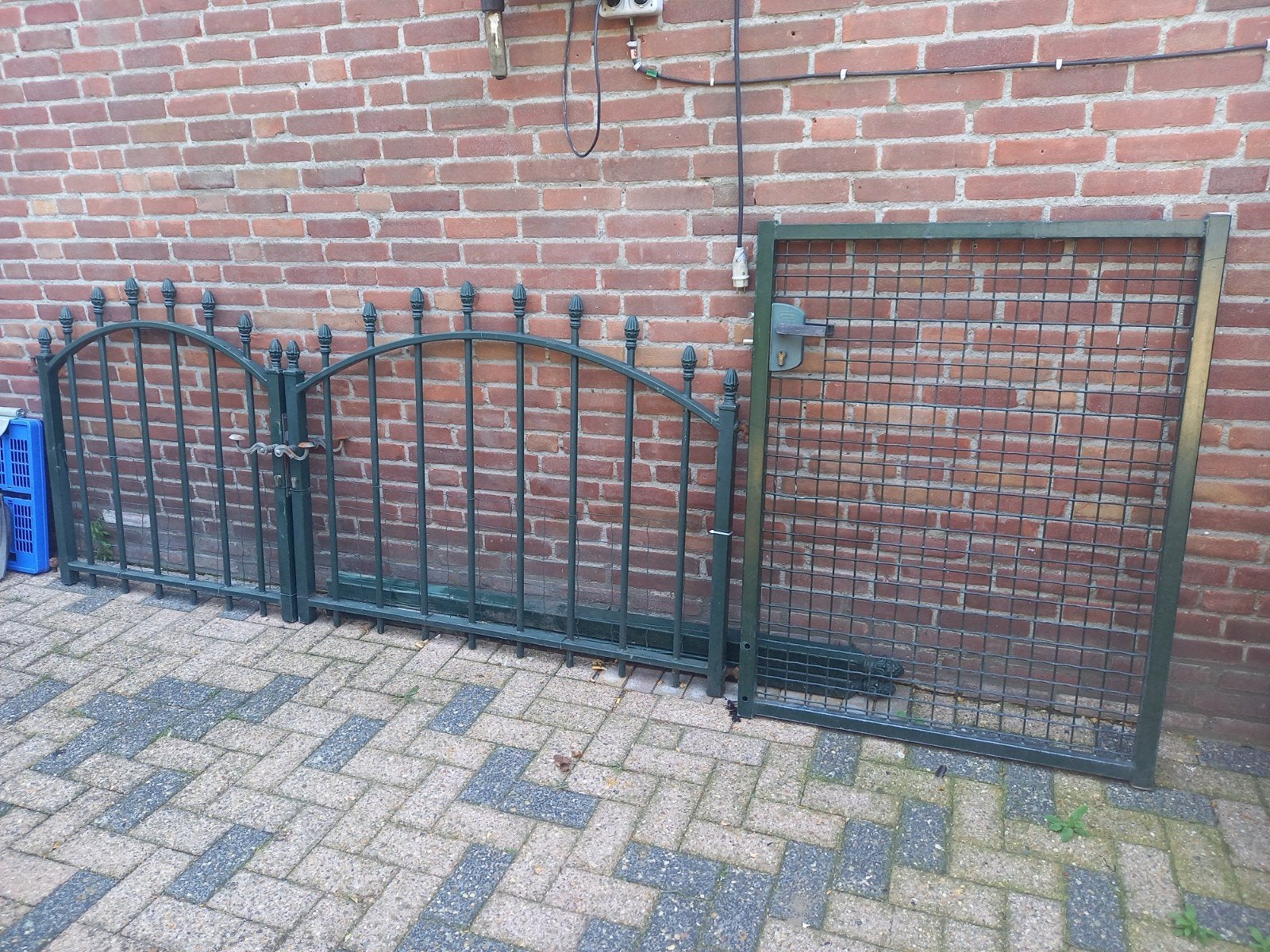 Ijzere poort, Tuin en Terras, Ophalen, Met poort, Gebruikt, Overige typen