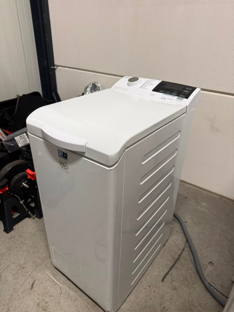 AEG 6000 Serie Bovenlader Wasmachine - 7kg - Gereviseerd, Witgoed en Apparatuur, Wasmachines, AEG, Bovenlader, Refurbished, 85 tot 90 cm