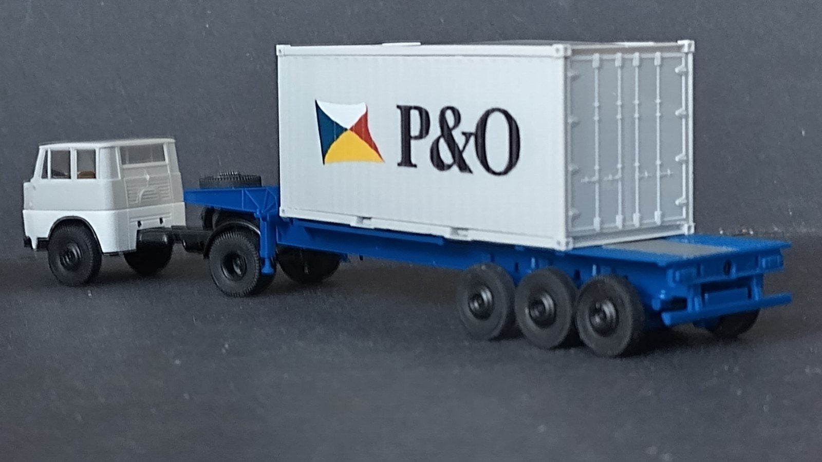 Henschel HS 16 ts P&O Container 1:87 Brekina Pol, .., ., Nieuw, Ophalen of Verzenden