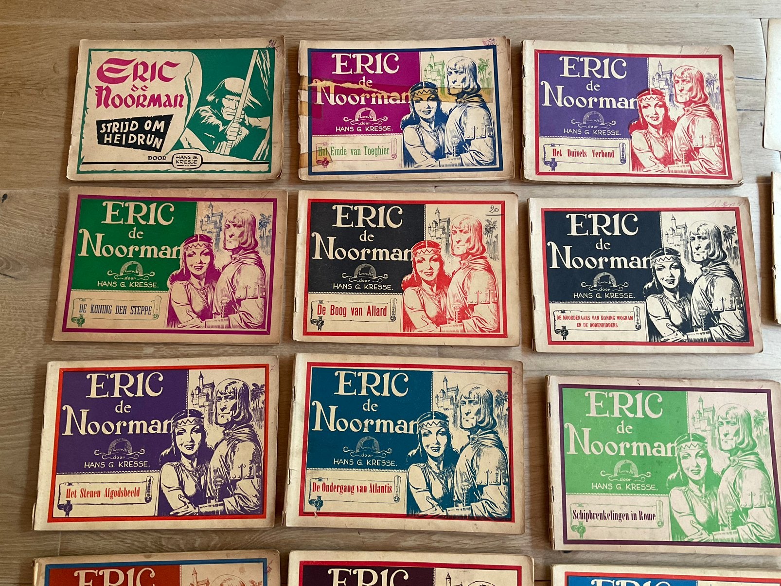 Eric de Noorman  22 stuks, Meerdere stripboeken, Ophalen of Verzenden, Gelezen