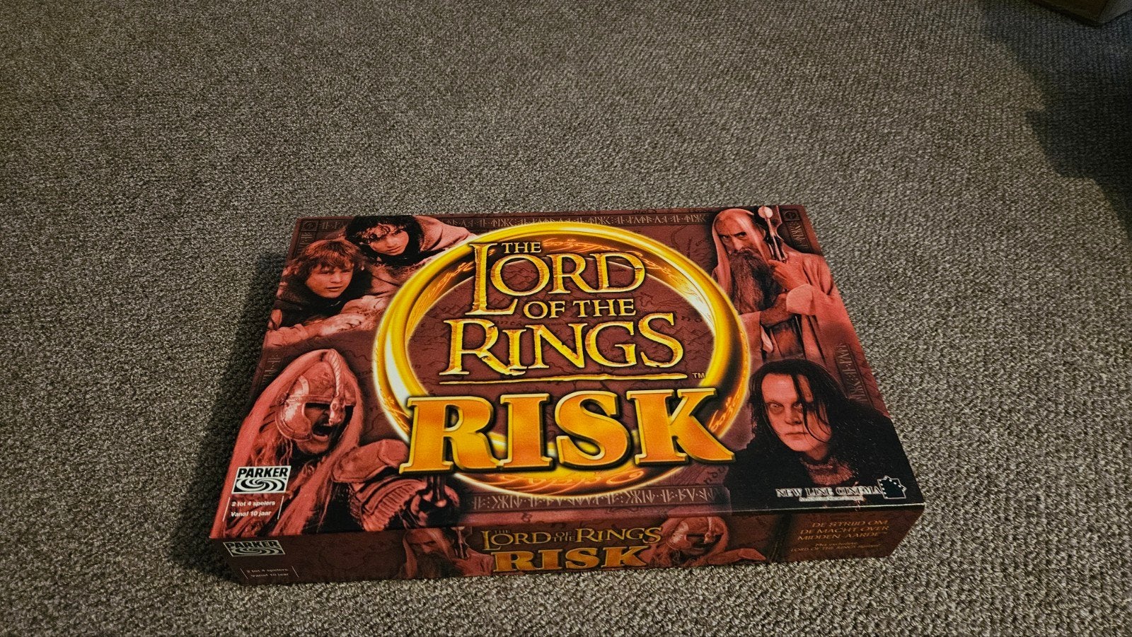 Lord of the Rings Risk Bordspel - Compleet en in goede staat, Hobby en Vrije tijd, Drie of vier spelers, Ophalen of Verzenden