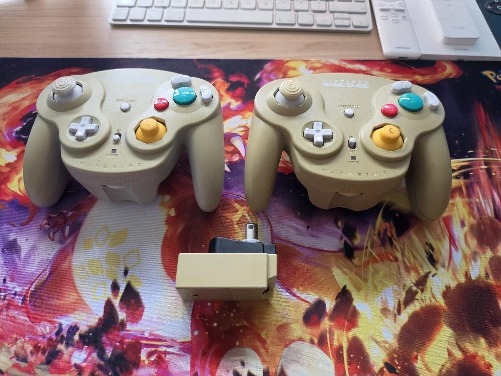 Nintendo Gamecube Waveband draadloze controllers, Spelcomputers en Games, 3 spelers of meer, Ophalen of Verzenden, Gebruikt, Vanaf 3 jaar