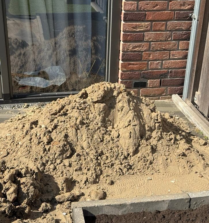 Gratis: Schoon zand, Ophalen, Gebruikt, Ophoogzand