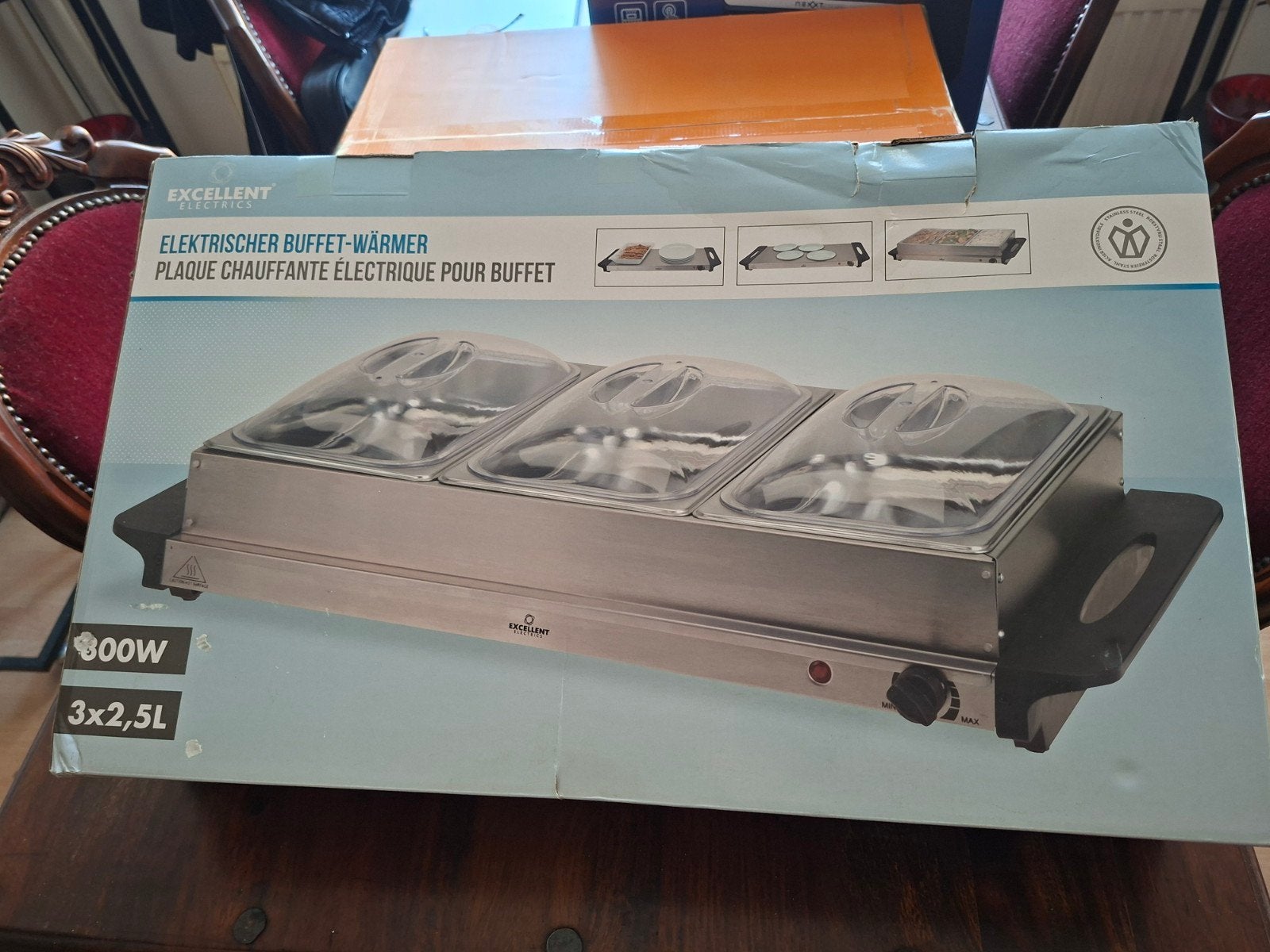 elektrice buffet verwarmer., Ophalen, Overige typen, Metaal, Overige merken