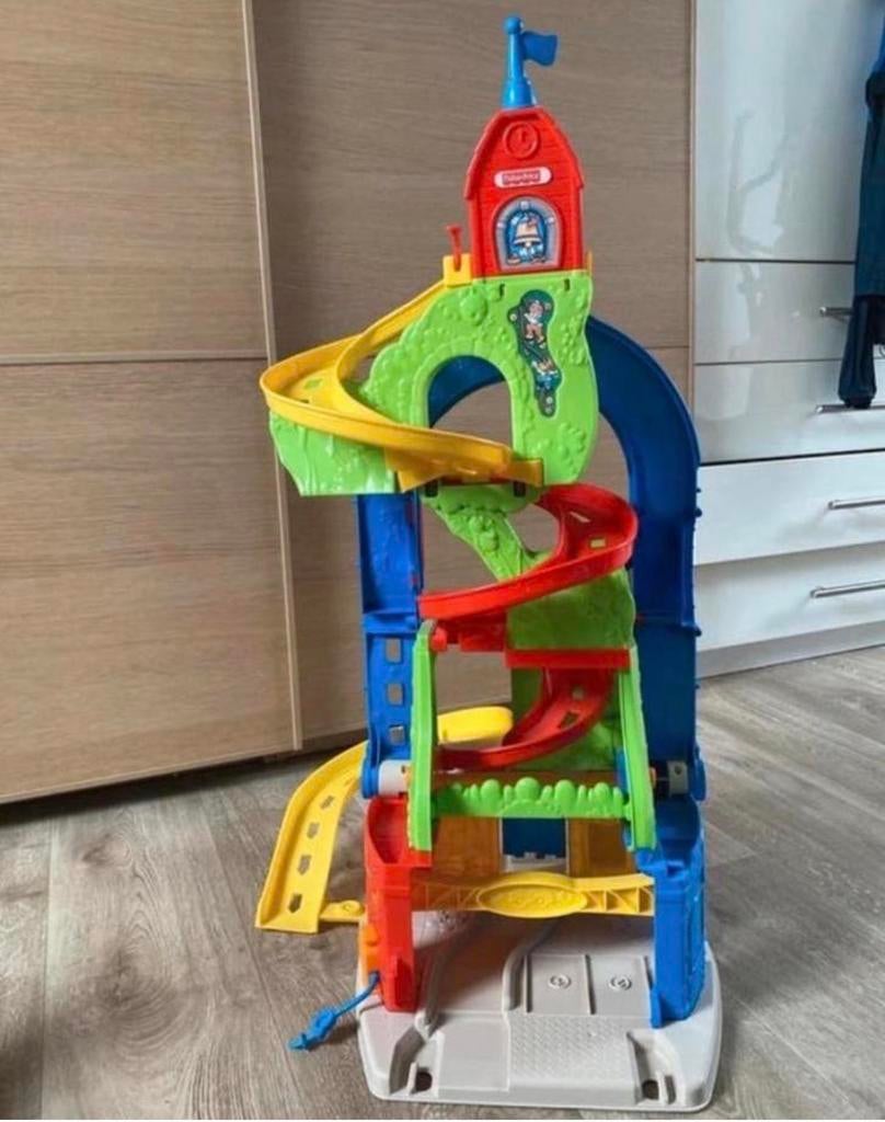 Fisher-Price Little People Racebaan Speelset, Ophalen of Verzenden, Gebruikt, Speelset