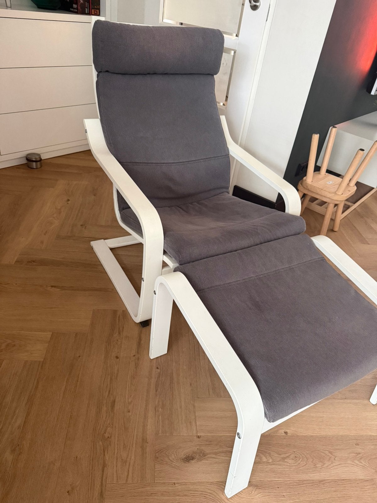 Ikea Poäng stoel, Ophalen, Gebruikt, Overige kleuren, Eén