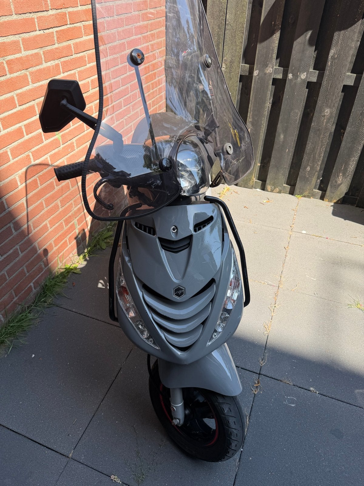 Piaggio Zip SP2024 blauwe kenteken vespa zip piaggio sprint, Ophalen, Gebruikt, Piaggio