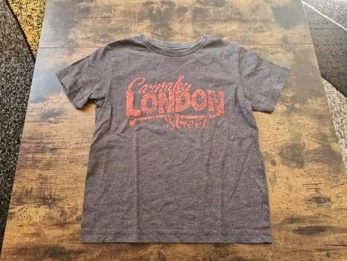 Grijs London tshirt Maat 110 hh, Kinderen en Baby's, Kinderkleding | Maat 110, Gebruikt, Onbekend, Ophalen of Verzenden, Onbekend
