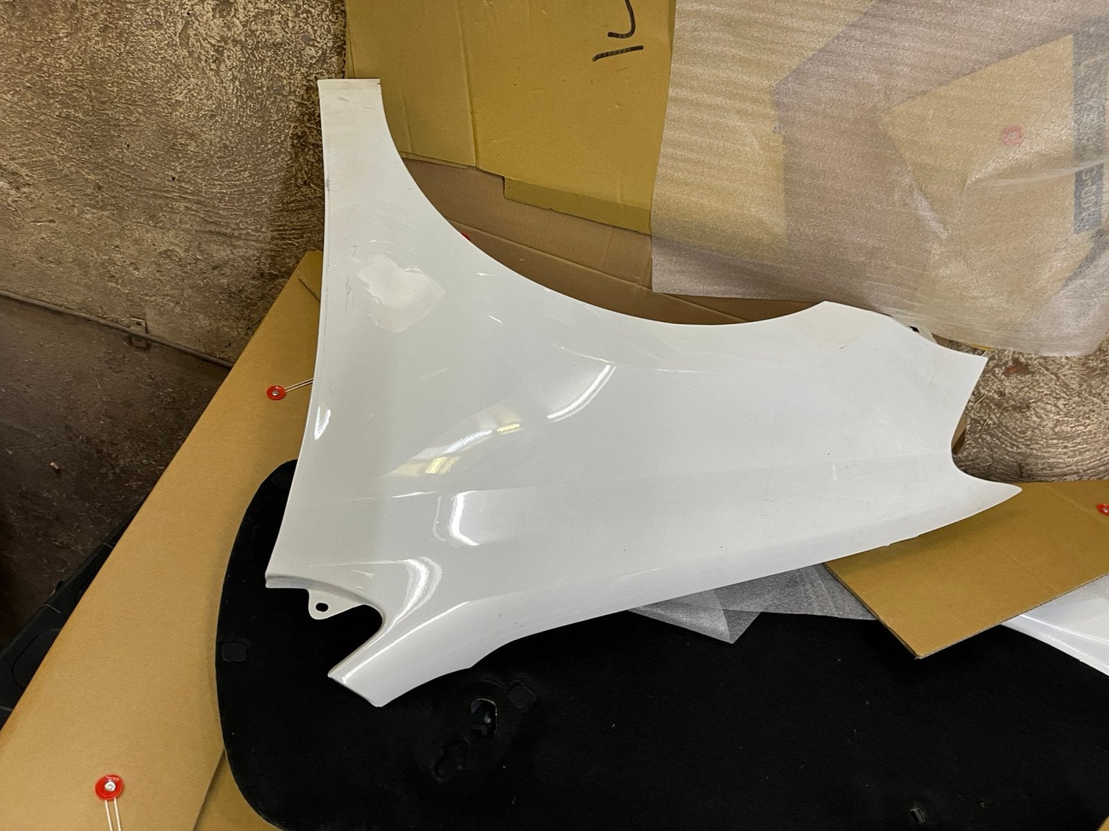 Spatbord linksvoor polo V 6R1 6C1, Ophalen, Gebruikt, Volkswagen, Links
