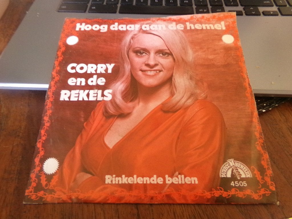 Corry En De Rekels –Hoog Daar Aan De Hemel/Rinkelende Bellen, Cd's en Dvd's, Vinyl Singles, Ophalen of Verzenden, Gebruikt, Nederlandstalig