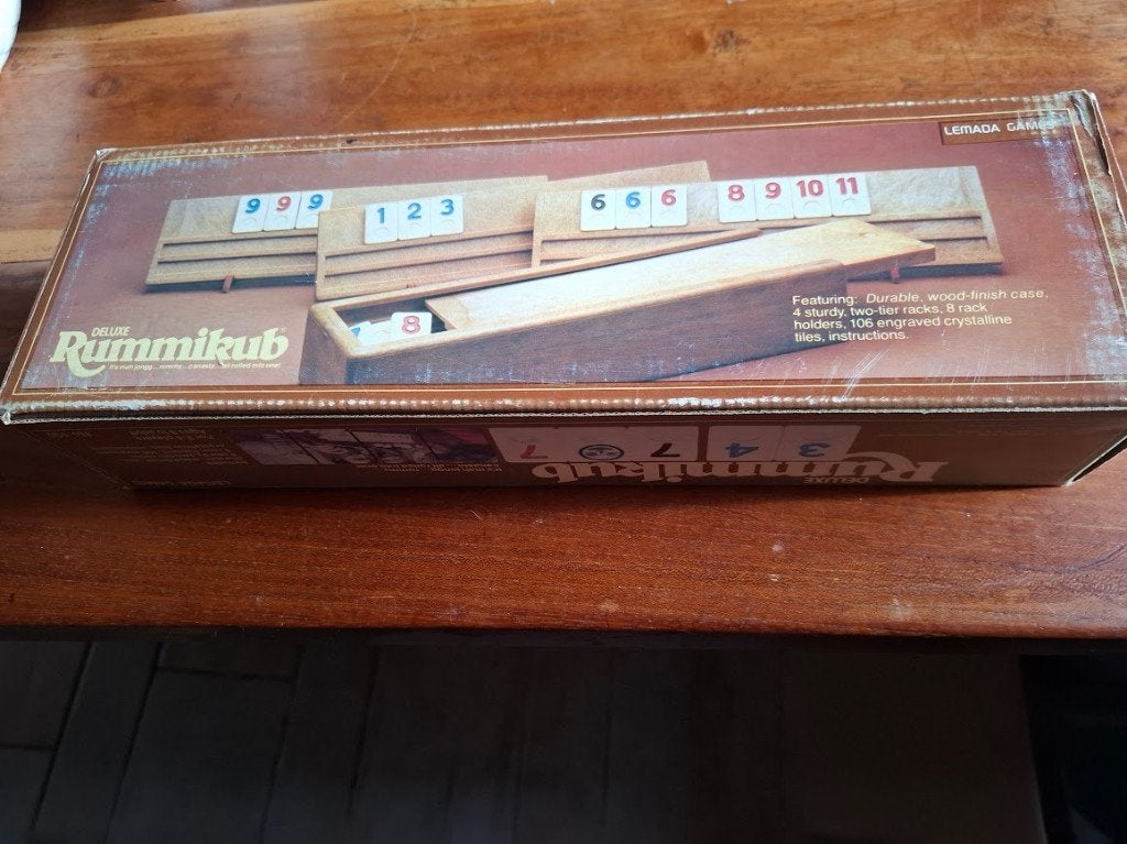 vintage rummicub, Ophalen of Verzenden, Gebruikt