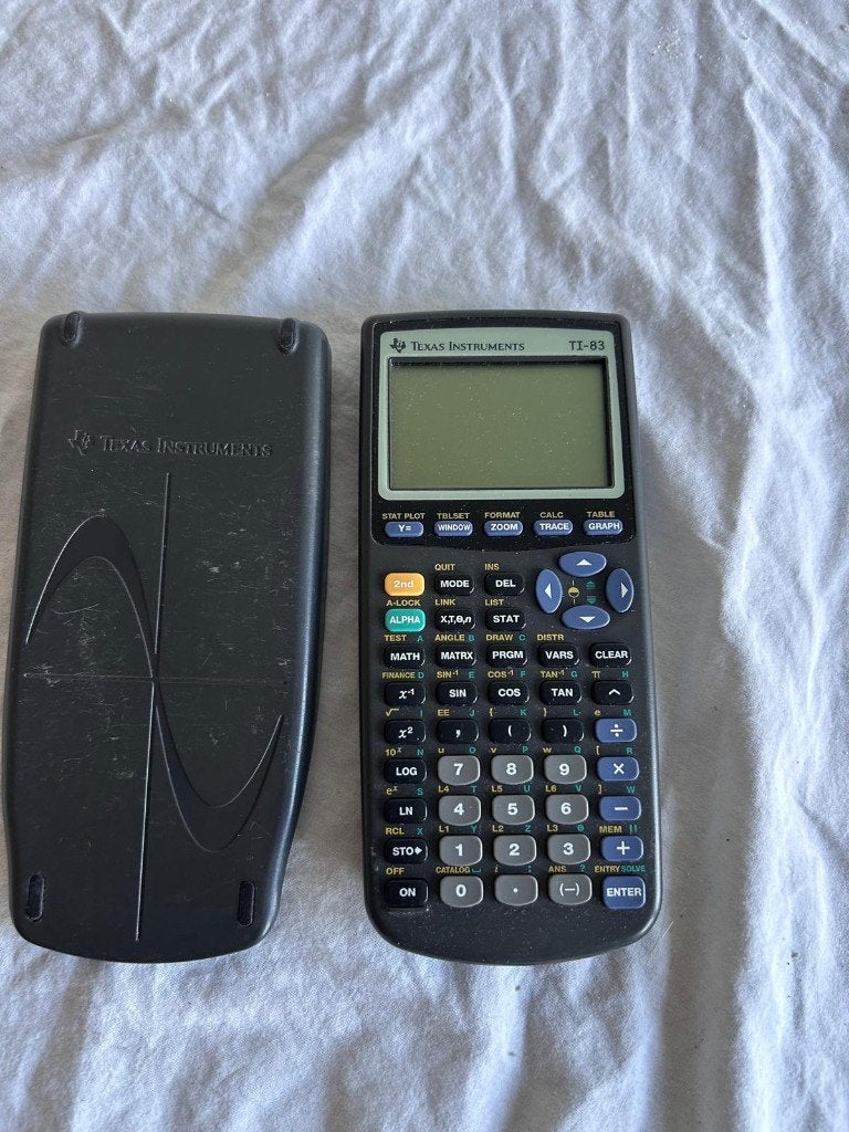 grafische rekenmachine Texas Instruments, Ophalen of Verzenden, Grafische rekenmachine, Gebruikt