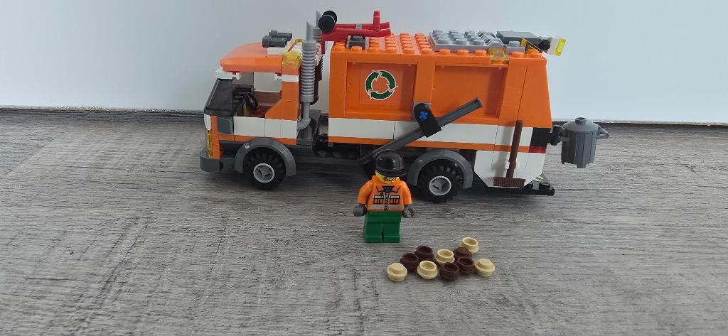 Lego 7991 Vuilniswagen zonder boekje, Lego, Ophalen of Verzenden, Losse stenen, City