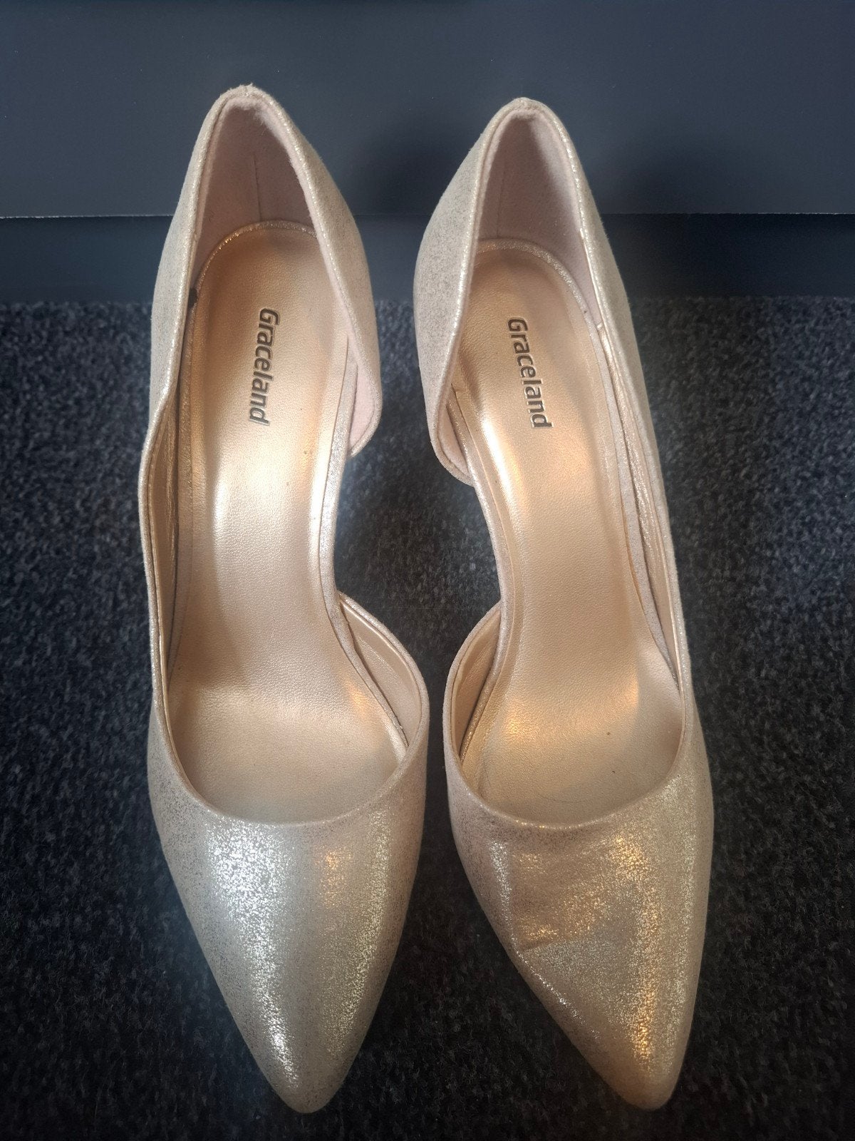 Gouden Graceland pumps maat 37, Kleding | Dames, Pumps, Overige kleuren, Ophalen of Verzenden, Graceland