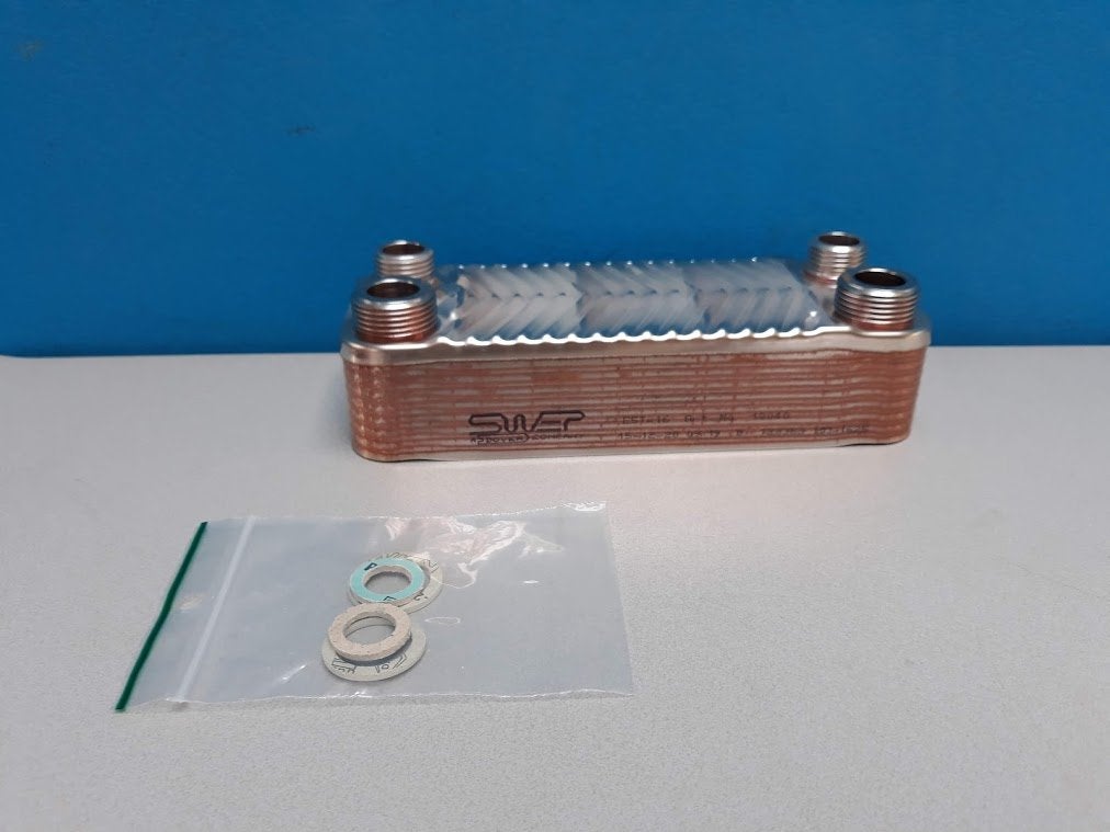 Platenwisselaar tapwater 16 plaats Agpo ferroli Ult3/35 E27C, Niet ingevuld, Cv-ketel of Combi-ketel, Niet ingevuld, Nieuw