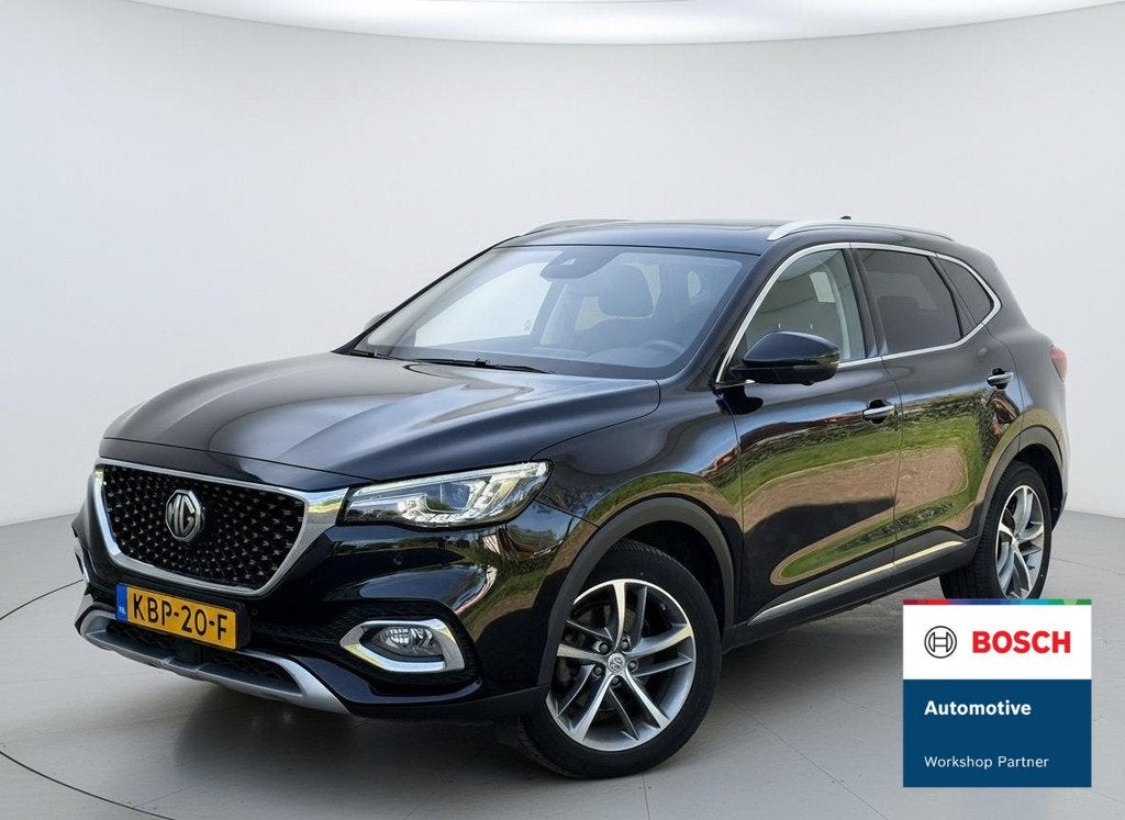 MG EHS 1.5 TGDI Luxury LEER - PANO - 360 CAMERA - CARPLAY, Gebruikt, Euro 6, 258 pk, Zwart