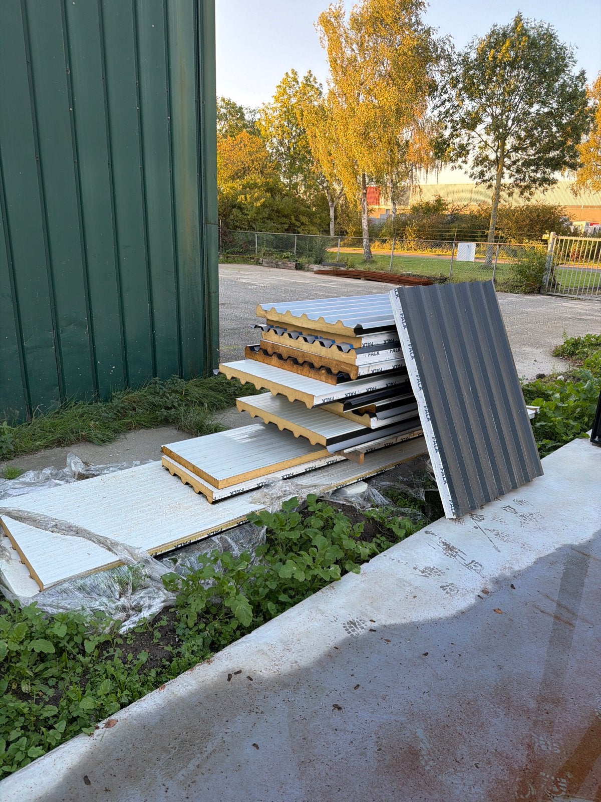 Sandwichpanelen voor dak of wand - Diverse maten, Ophalen, Gebruikt, Overige materialen, 20 tot 50 mm
