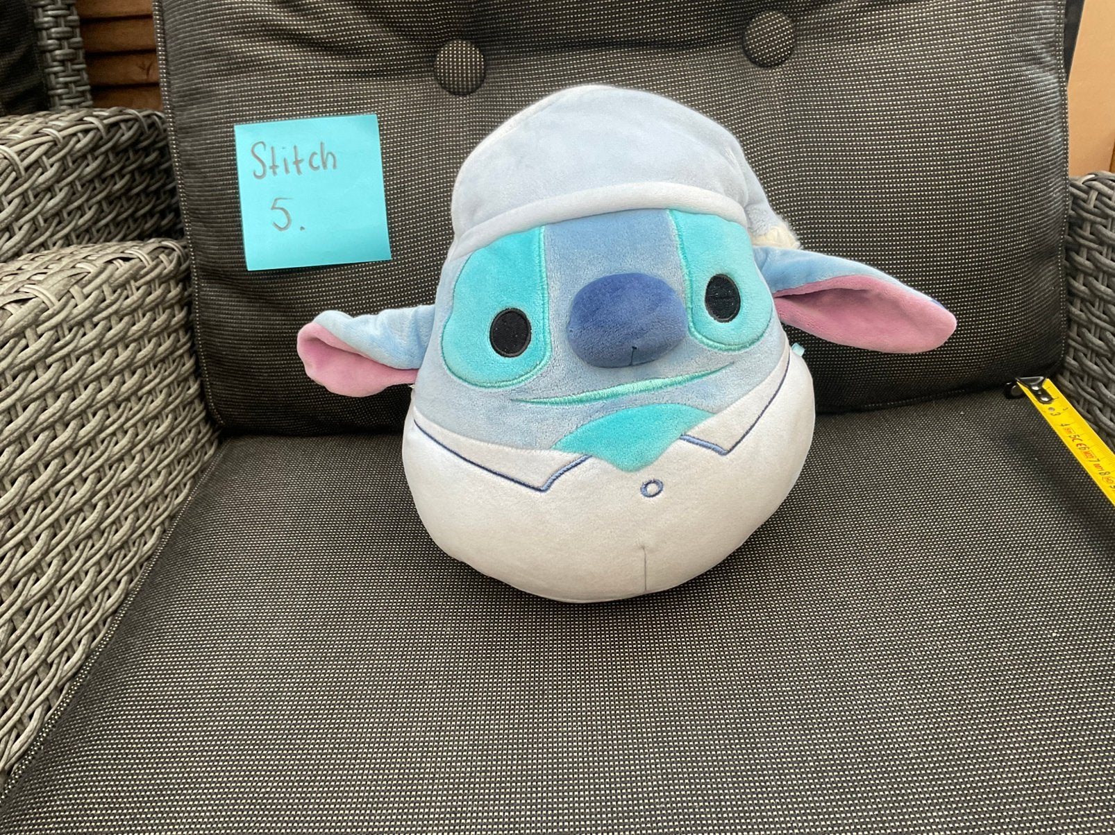 Nieuwe Disney Stitch Squishmallow knuffel pluche, Ophalen, Overige figuren, Nieuw, Knuffel