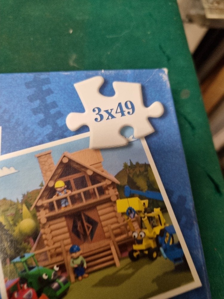 legpuzzel bob de bouwer 3x 49 stuksjes, Ophalen of Verzenden, 'T Olde Gre-j, Info@toldegrej.nl, Endepoelstraat 20f Didam