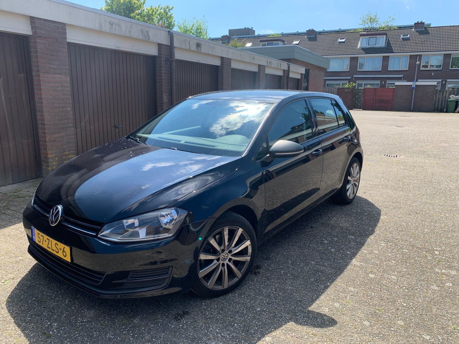 Volkswagen Golf 1.2 TSI 63KW 5D 2013 Zwart, Auto's, Voorwielaandrijving, Stof, Zwart, 4 cilinders