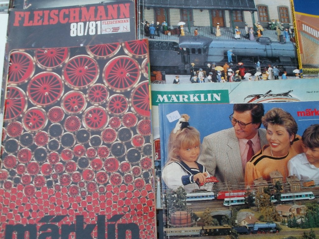 Mega Partij Ho Marklin/Fleischman,lima,trix div.catalogussen, Hobby en Vrije tijd, Ophalen, Gebruikt, Gelijkstroom of Wisselstroom