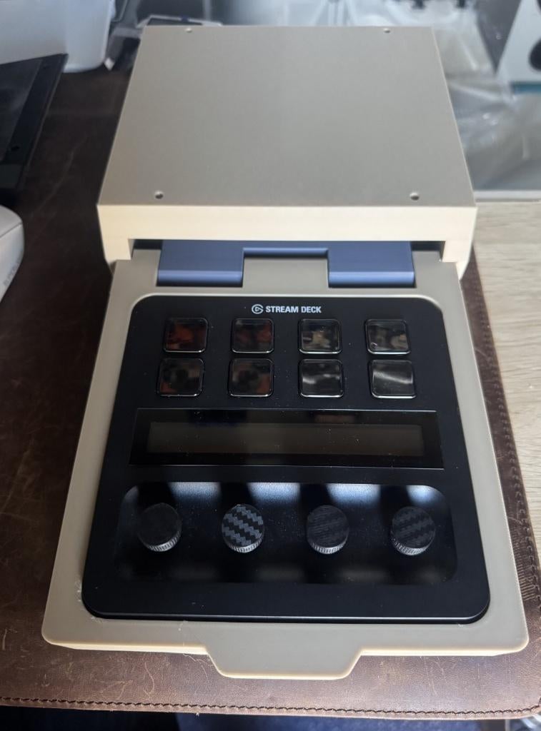Slanke Uitschuifbare Houder voor streamdeck onder bureau, Ophalen of Verzenden, Nieuw