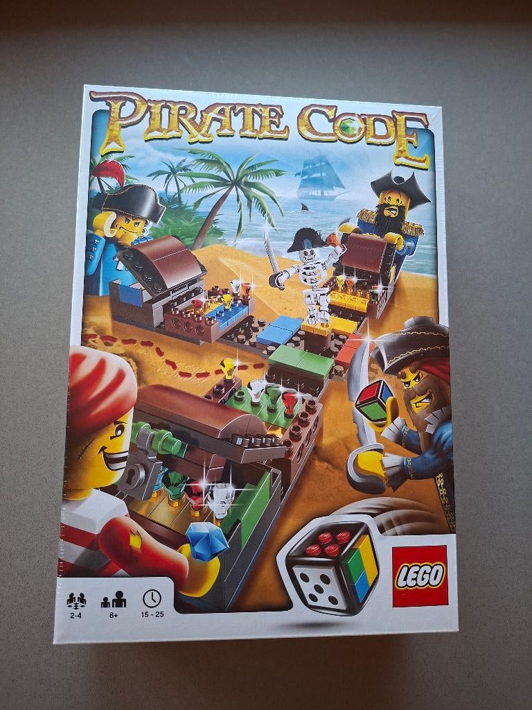 Nieuw LEGO 3840 Spel Pirate Code, Lego, Nieuw, Complete set, Compleet