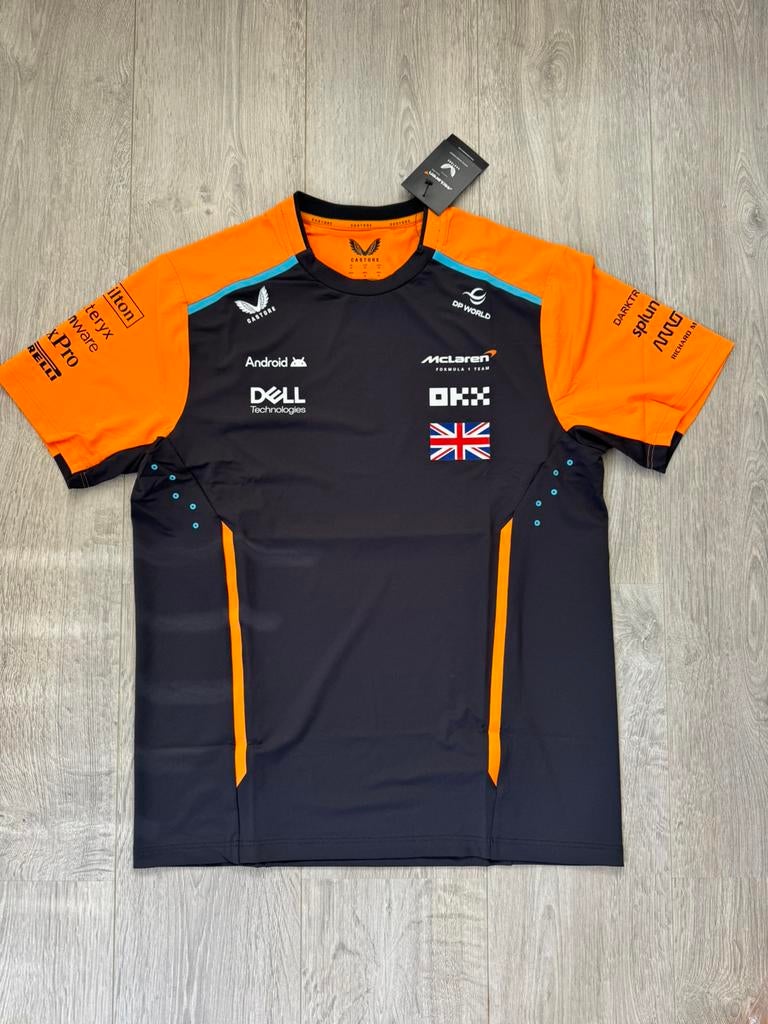 McLaren T-Shirt Lando Norris maat M, Ophalen of Verzenden, Zo goed als nieuw, Voetbal