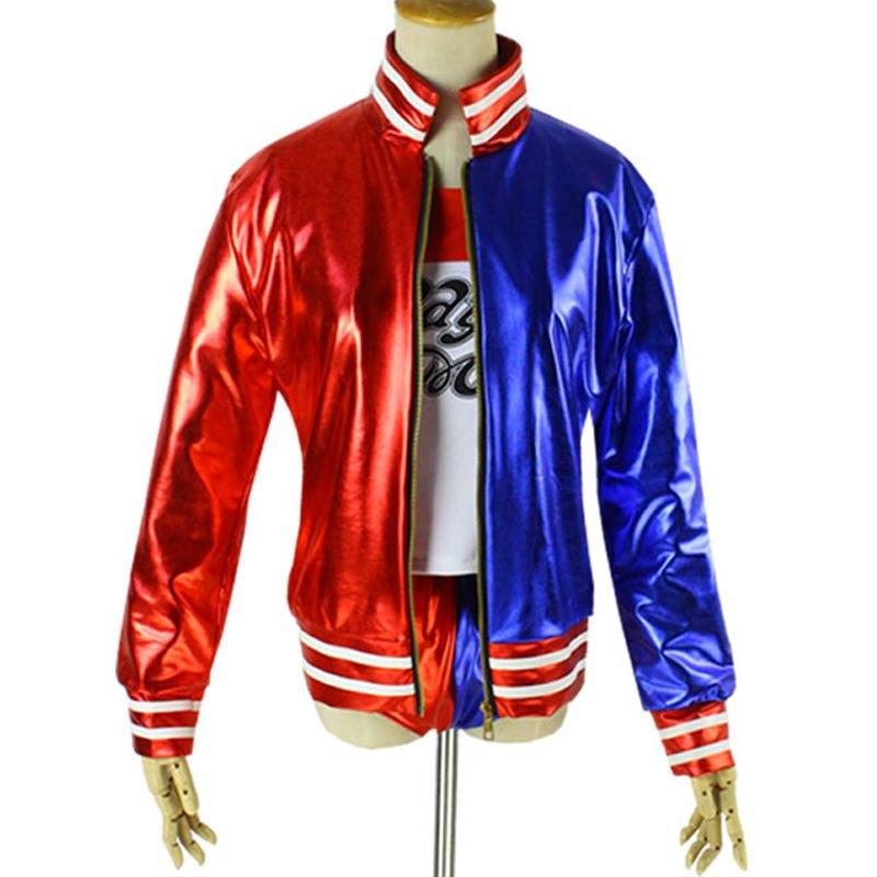 Harley Quinn Jas (Cosplay Suicide Squad Jasje Kostuum), Maat 38/40 (M), Verzenden, Nieuw, Overige thema's