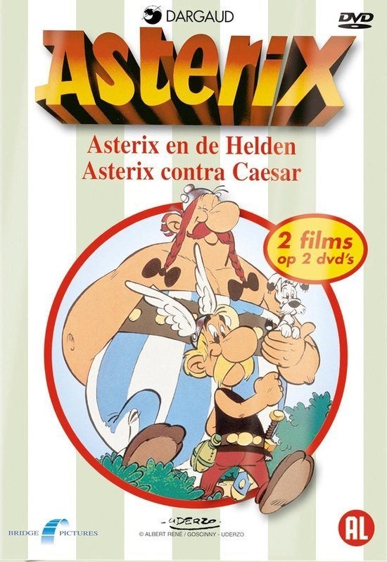 2-DVD Asterix En De Helden/Contra Caesar, Avontuur, Alle leeftijden, Zo goed als nieuw, Film