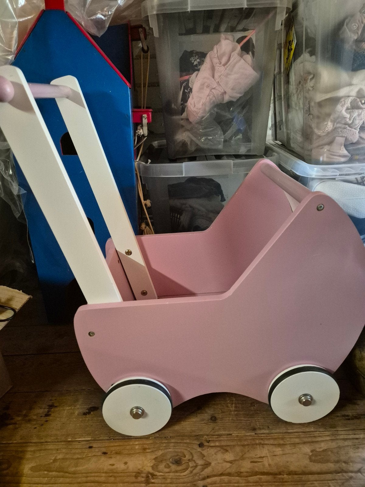 poppenwagen hout prenatal, Ophalen, Zo goed als nieuw, Overige typen