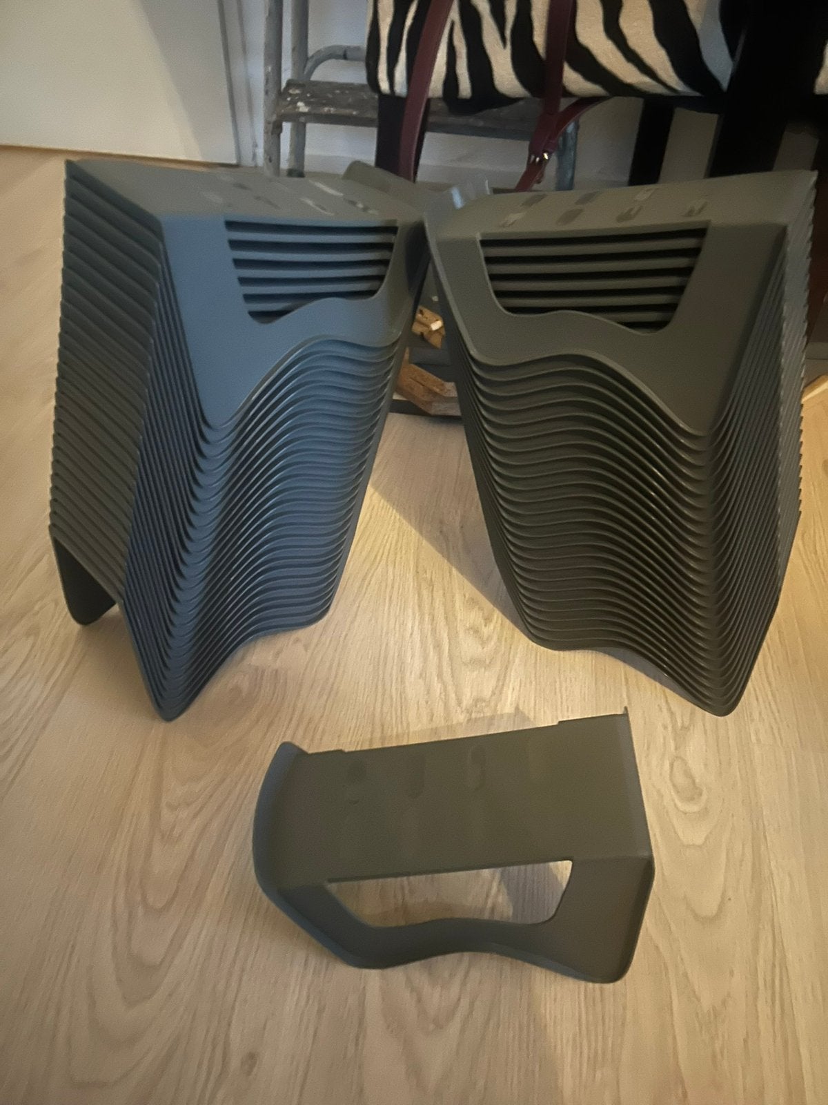 51 x ikea murvel schoenopberger grijs, Ophalen of Verzenden, Zo goed als nieuw