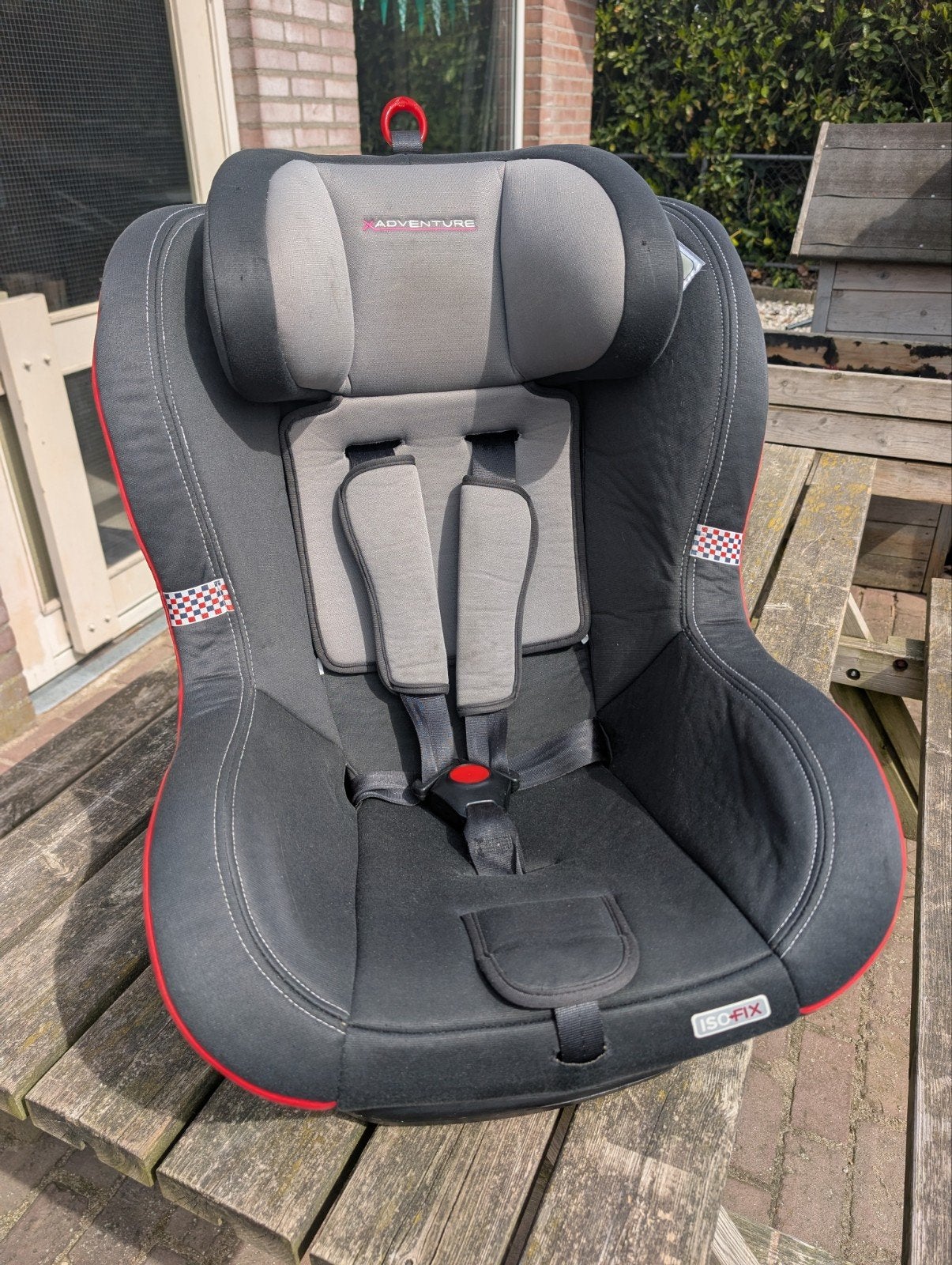 X-Adventure Isofix autostoel. 360 graden draaibaar., Overige merken, 15 t/m 36 kg, Verstelbare rugleuning, Ophalen of Verzenden