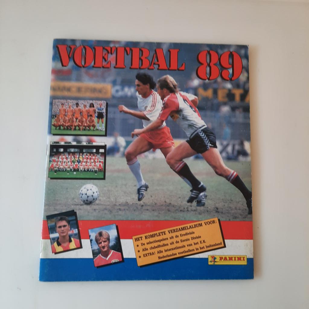 VOETBAL 89 Panini LEEG ALBUM, Ophalen of Verzenden, Zo goed als nieuw, Balsport