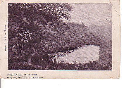 Ansichtkaart	Berg en Dal	Omgeving Duivelsberg (Hexentanz), Verzamelen, Verzenden, Voor 1920, Gelopen, Gelderland
