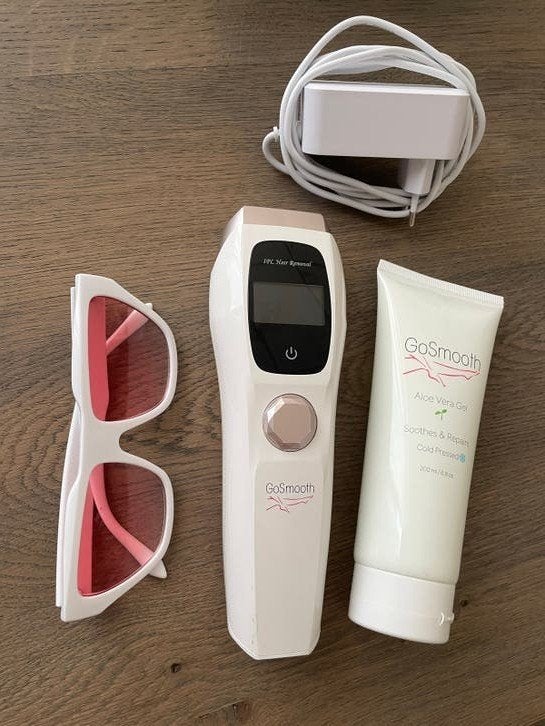 GoSmooth IPL Ontharingsapparaat met accessoires, Ophalen, Zo goed als nieuw, Overige typen