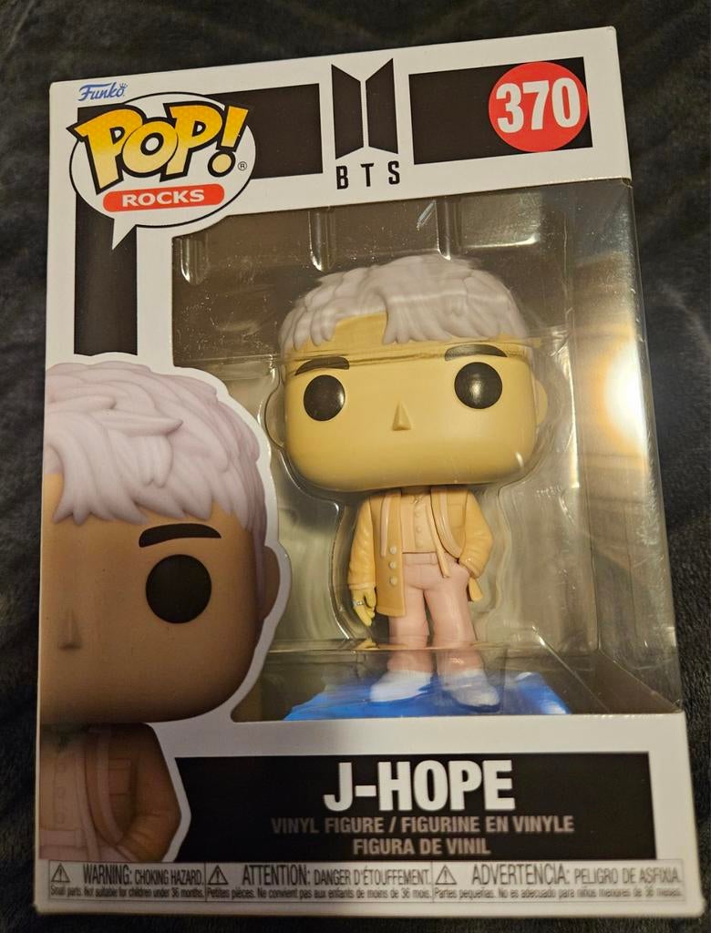 Funko Pop! Rocks BTS J-Hope #370 Vinyl Figuur, Ophalen of Verzenden, Nieuw