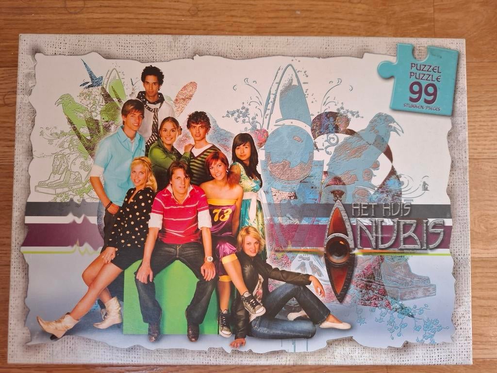 Puzzel Het Huis Anubis 99 stukjes, Ophalen of Verzenden, Meer dan 50 stukjes, Gebruikt, 6 jaar of ouder