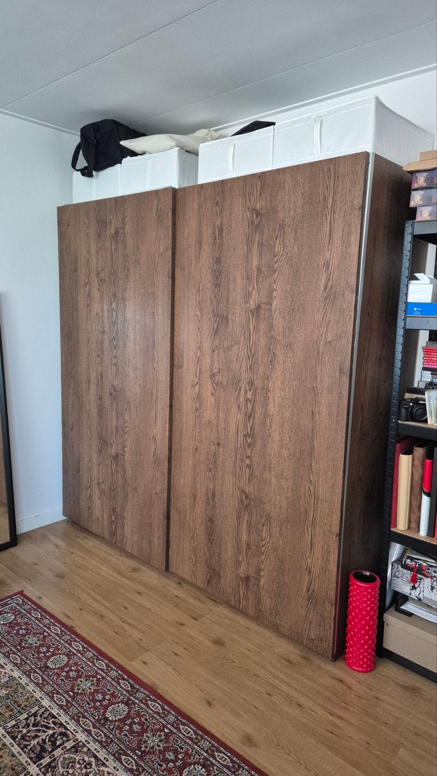 Ikea Pax Essenhout kleur 200x200, Huis en Inrichting, Gebruikt, 150 tot 200 cm, 150 tot 200 cm, Overige houtsoorten