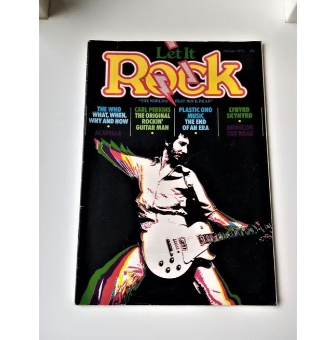let it rock nr.2 *1975*pete Townsend (who) cover, Boeken, Tijdschriften en Kranten, Ophalen of Verzenden, Zo goed als nieuw, Muziek, Film of Tv