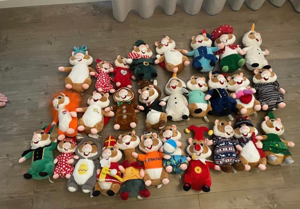 Hamster knuffels van de ah 28 stuks, Kinderen en Baby's, Speelgoed | Knuffels en Pluche, Albert Heijn, Hamster, Ophalen of Verzenden
