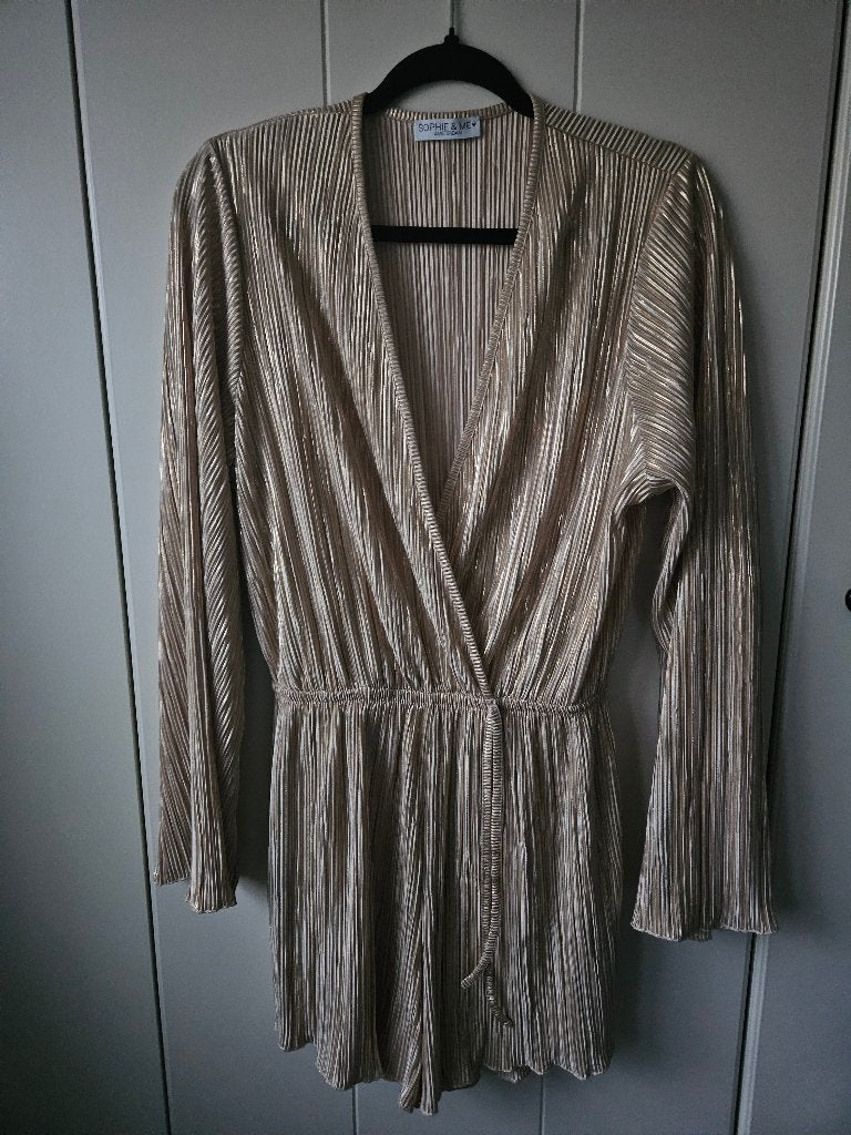 Jurk jurkje tuniek goud Sophie & Me XL bijna nieuw, Kleding | Dames, Overige kleuren, Maat 46/48 (XL) of groter, Ophalen of Verzenden