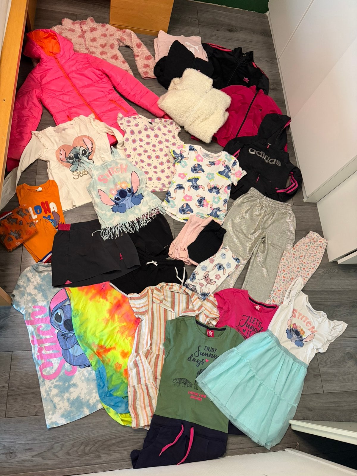 Grote kledingbundel voor meisjes - diverse merken maat 134+, Ophalen of Verzenden, Gebruikt, Maat 134