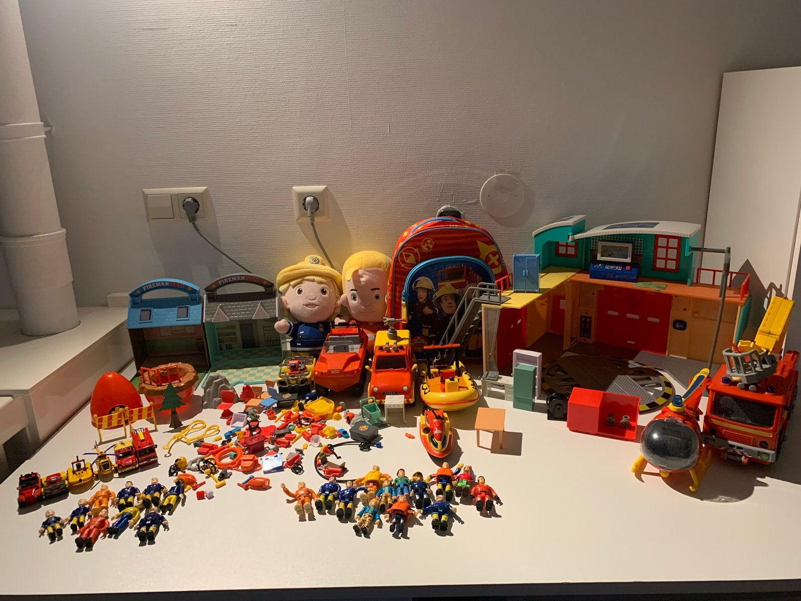 Grote Brandweerman Sam Speelgoed Collectie, Kinderen en Baby's, Ophalen of Verzenden, Zo goed als nieuw