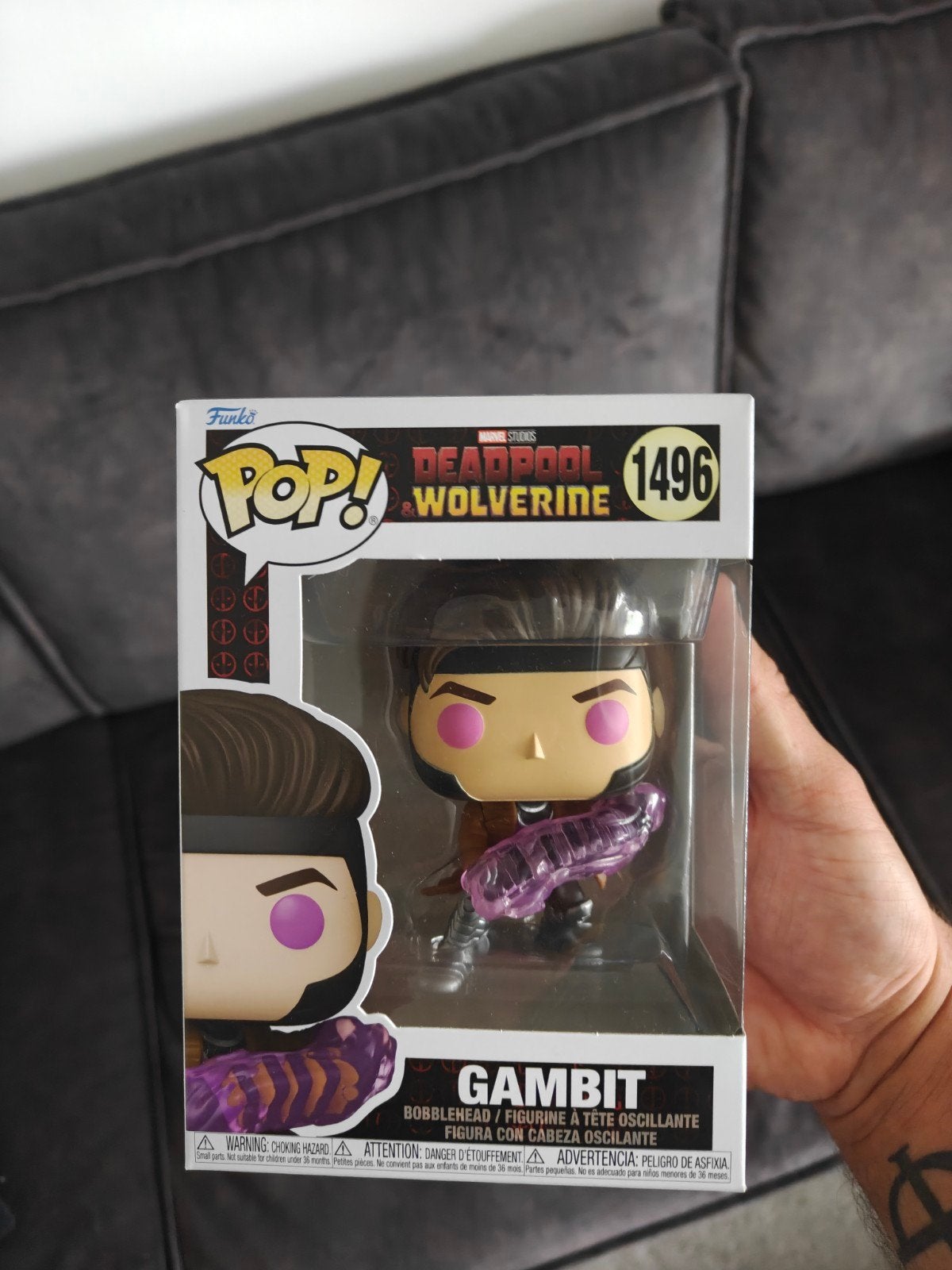 Funko Pop! Gambit (Deadpool & Wolverine) #1496, Ophalen, Nieuw