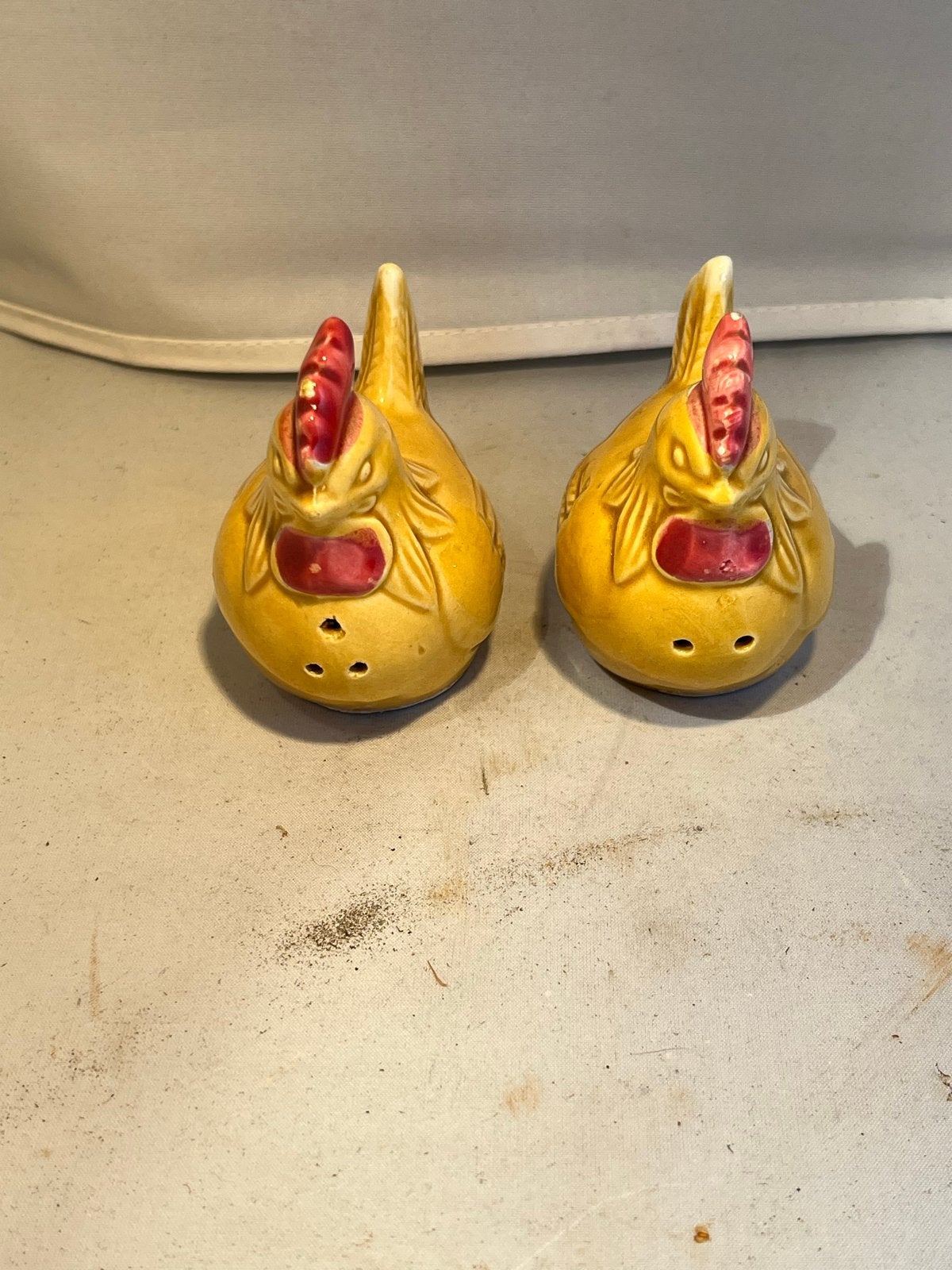 Vintage Kippen Zout- en Pepervaatjes - Made in Japan, Ophalen of Verzenden