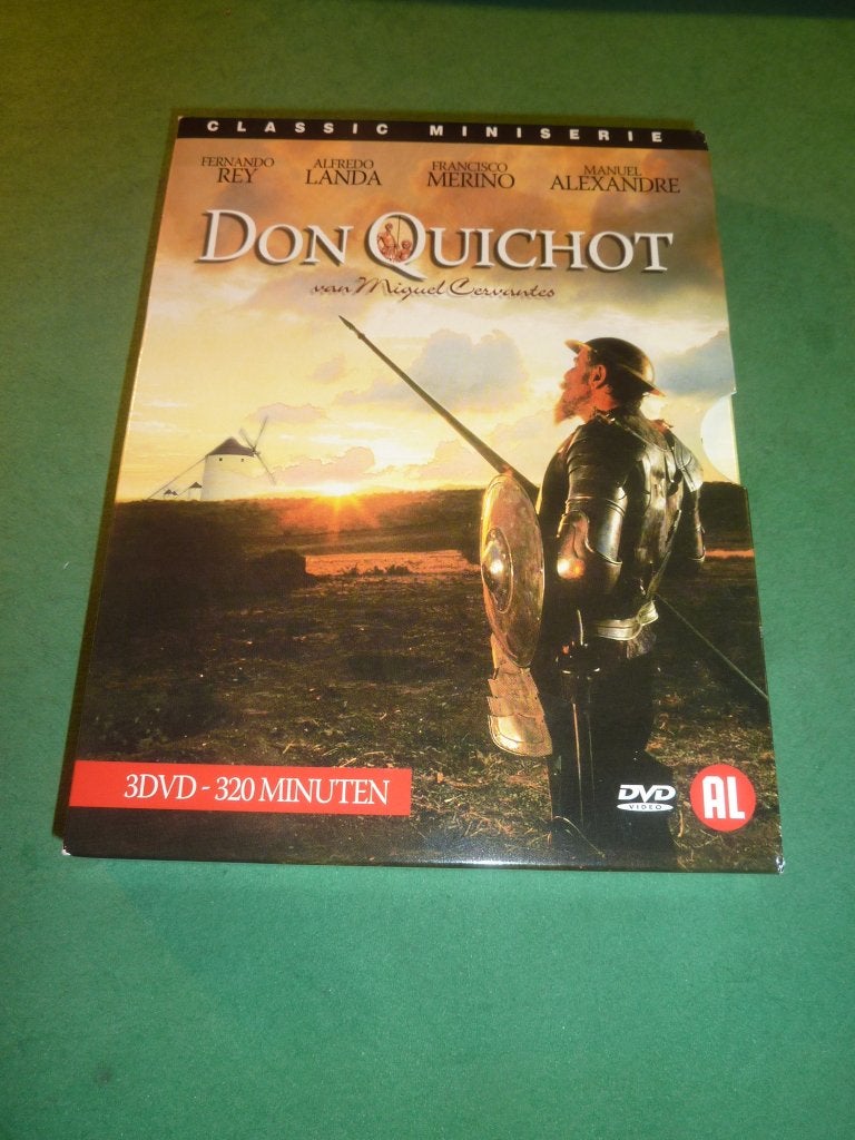 Don Quichot Manuel Gutiérrez Aragón 3 dvd-box, Verzenden, Komedie, Zo goed als nieuw, Alle leeftijden
