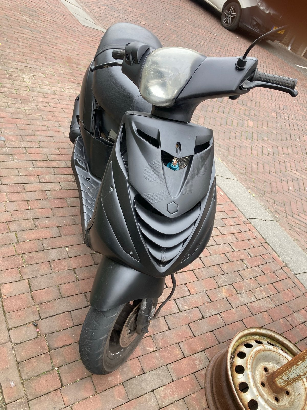 Piaggio Zip sp geel kenteken- rijd prima, Ophalen, Gebruikt, Benzine, Zip