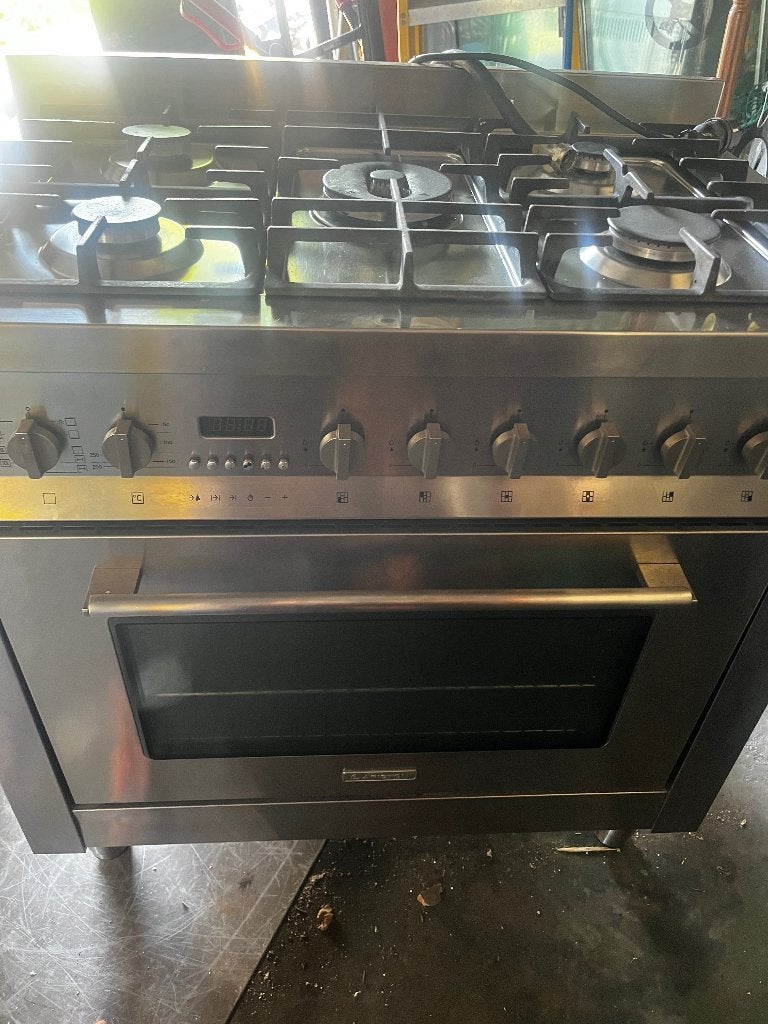 Fornuis, Ophalen, Gebruikt, 60 cm of meer, Gas